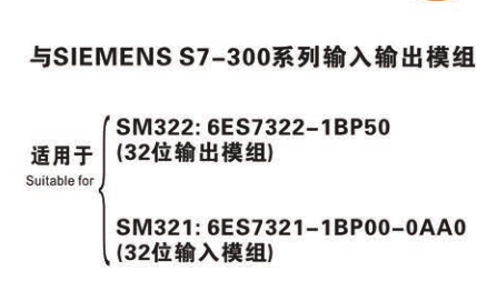 与SIEMENS S7-300系列输入输出模组