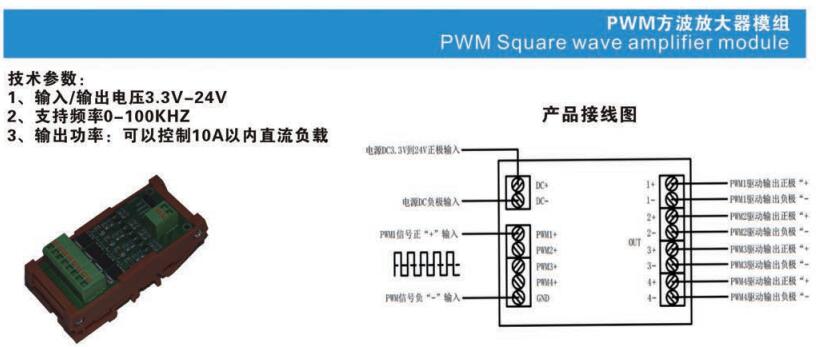 PWM方波放大器模组