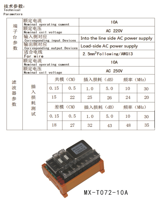 MX-T072-10A