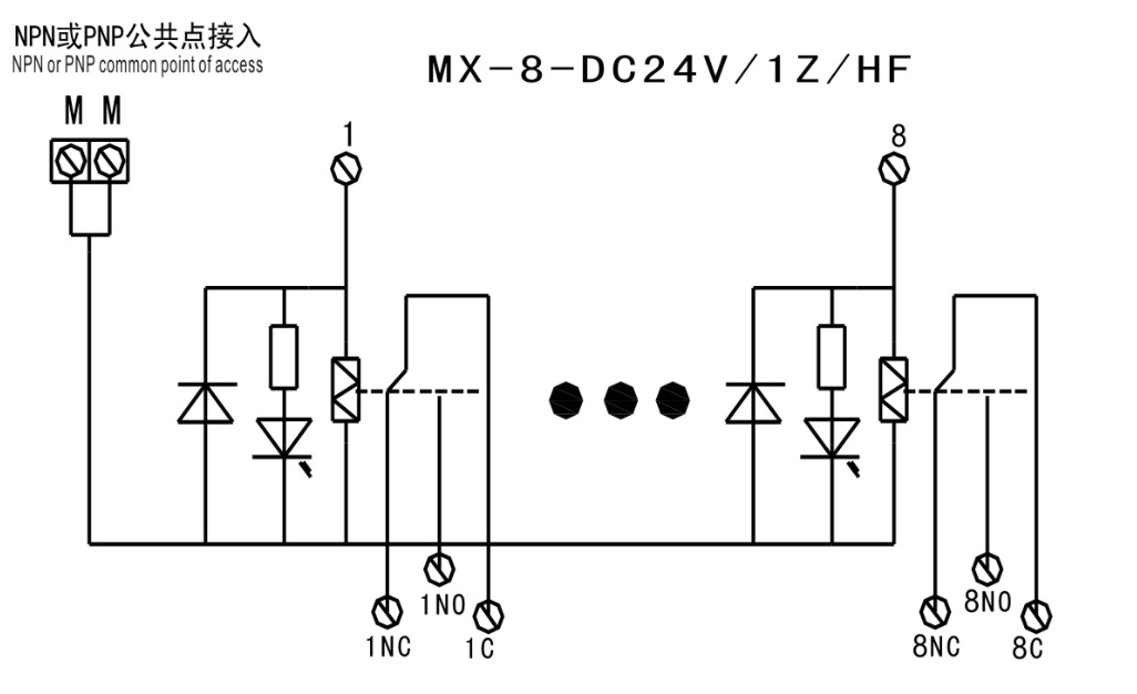 MX-8-DC24V/1Z/HF