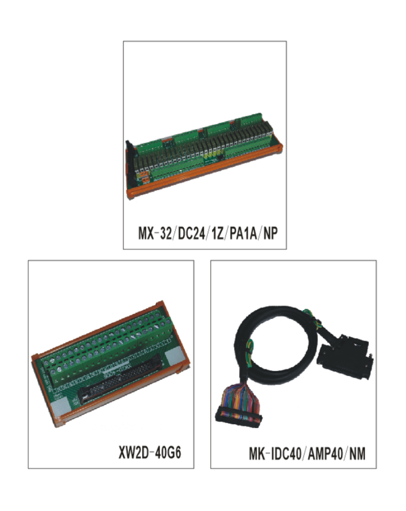 与OMRON PLC-CJ1W系列连线输入、输出模组