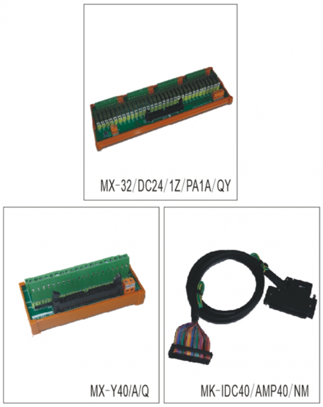 与MITSUBISHI PLC-A/Q系列连线输入、输出模组