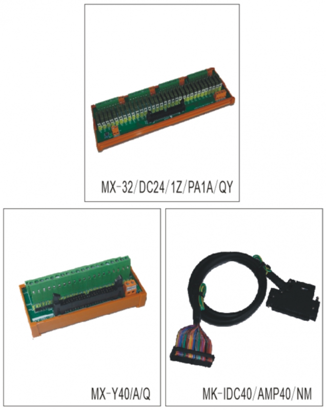 岳阳与MITSUBISHI PLC-A/Q系列连线输入、输出模组